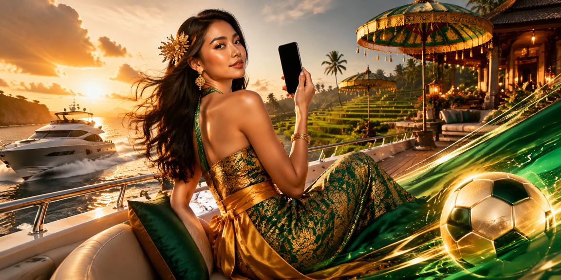 Model wanita Vietnam tersenyum memegang hadiah bonus deposit dari platform online